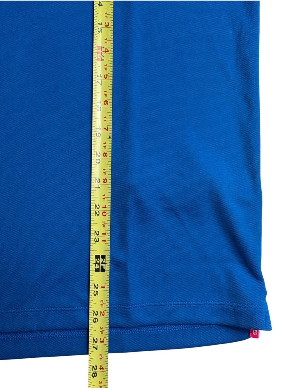 NWT G/FORE Men's Essential Performance Piqué Golf Polo Lisbon Blue Small - Picture 8 of 12